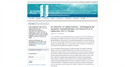 Desktop Screenshot of aibm.info